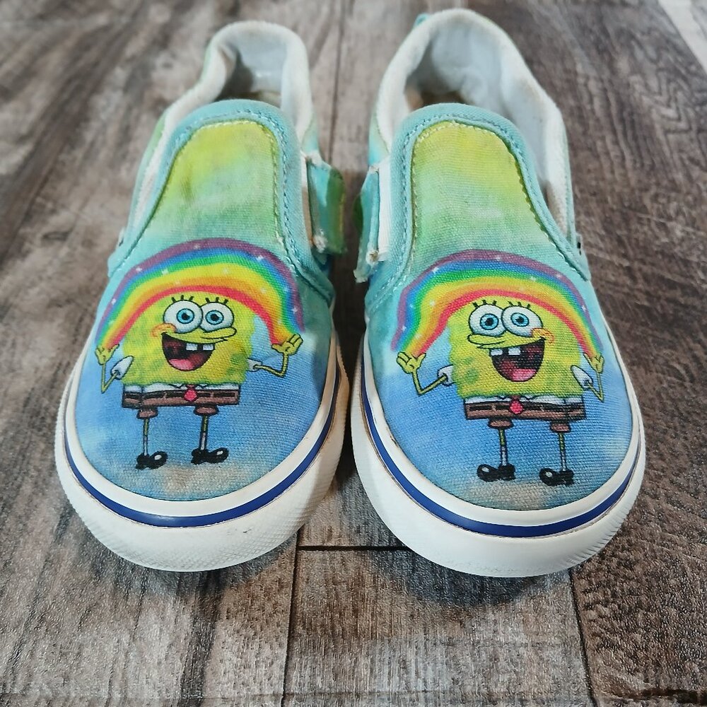 Toddler Vans| Spongebob Squarepants| Size 9.5